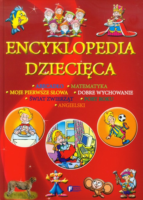 Image of Encyklopedia dziecięca Abecadło Matematyka Moje pierwsze słowa Dobre wychowanie Świat zwierząt Pory roku Angielski