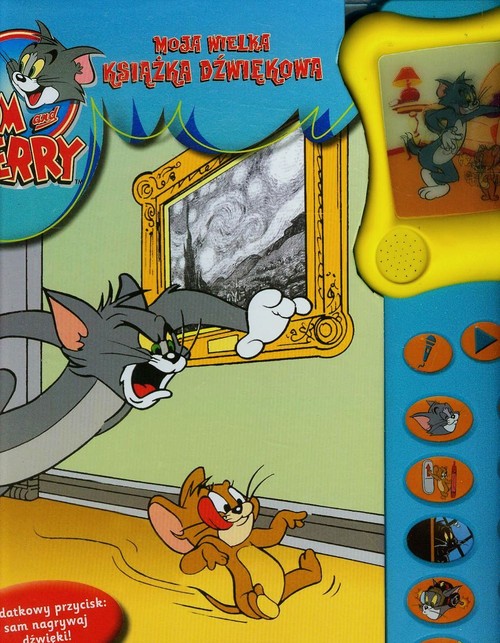 Image of Moja wielka książka dźwiękowa Tom and Jerry
