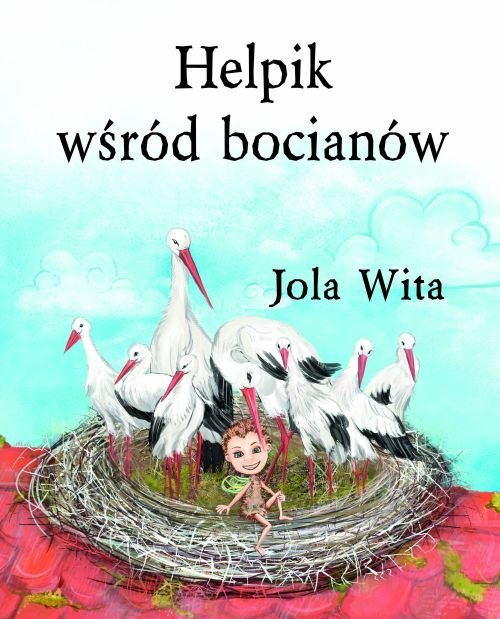 Image of Helpik wśród bocianów