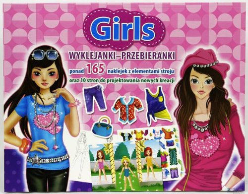 Image of Girls Wyklejanki przebieranki