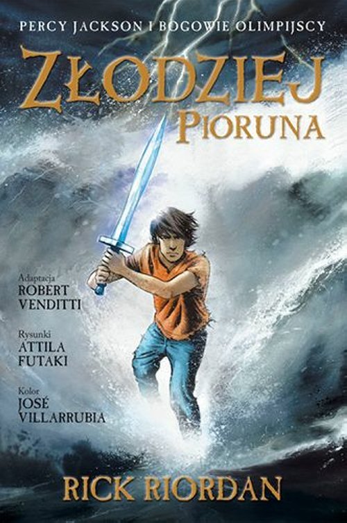 Image of Złodziej Pioruna Percy Jackson i Bogowie Komiks