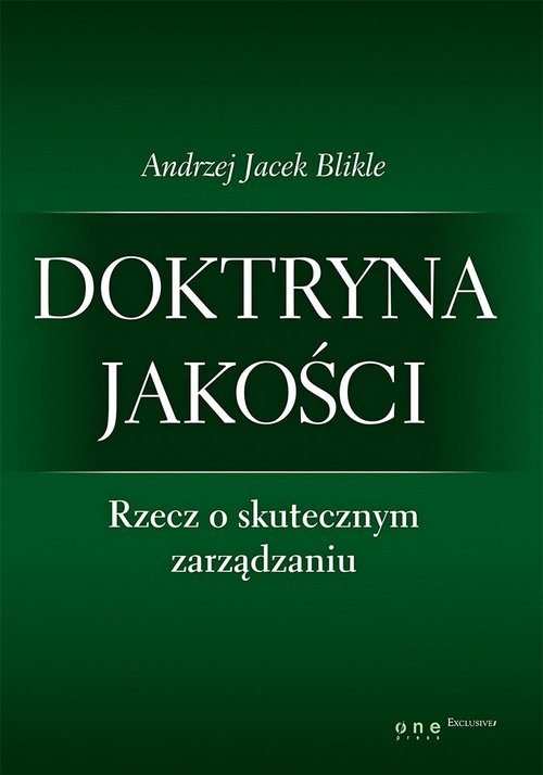 Image of Doktryna jakości Rzecz o skutecznym zarządzaniu