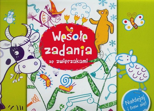 Image of Wesołe zadania ze zwierzakami Naklejaj i baw się