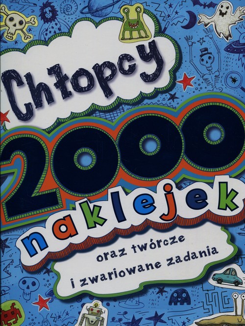 Image of Chłopcy 2000 naklejek oraz twórcze i zwariowane zadania