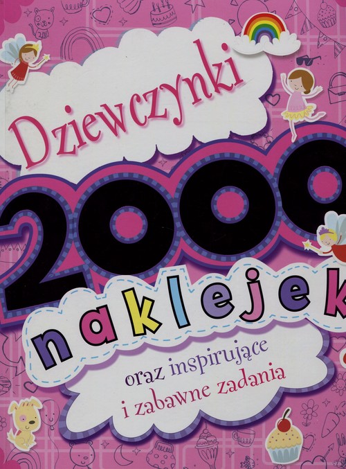 Image of Dziewczynki 2000 naklejek oraz inspirujące i zabawne zadania