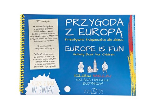 Image of Przygoda z Europą kreatywna książeczka dla dzieci