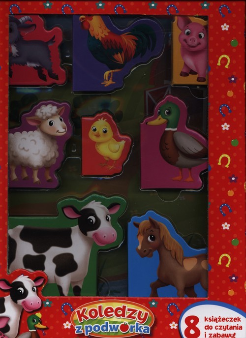 Image of Koledzy z podwórka 8 książeczek do czytania i zabawy