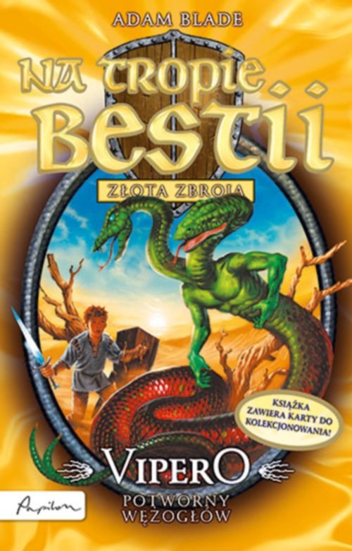 Image of Na tropie bestii Złota zbroja Vipero potworny wężogłów