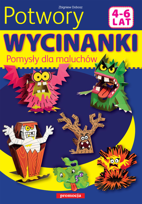 Image of Wycinanki Potwory Pomysły dla maluchów