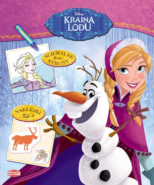 Image of Kraina Lodu Kolorowanka Ścieralne strony SSC-4
