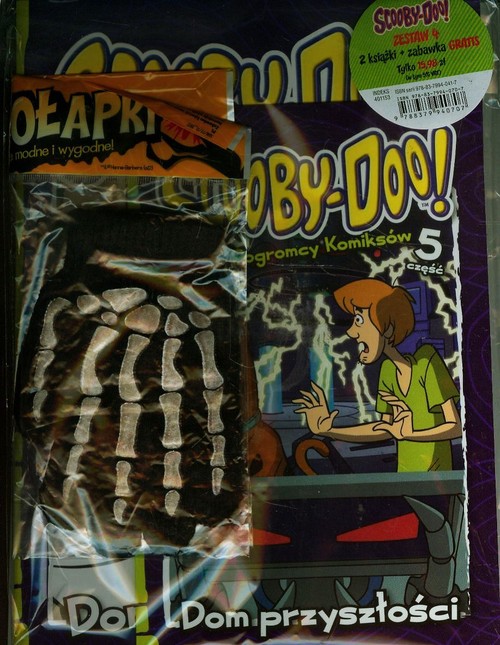 Image of Scooby Doo 4 Zestaw 2 książek + zabawka