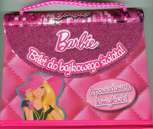 Image of Barbie Bilet do bajkowego świata Opowiadanie i łamigłówki