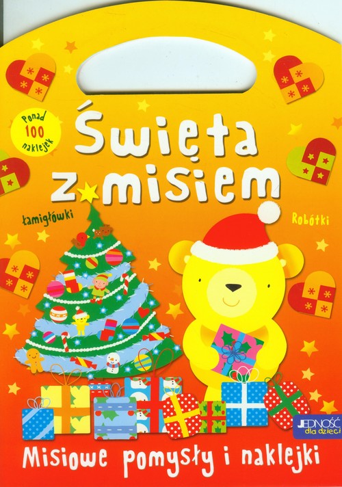 Image of Święta z misiem Misiowe pomysły i naklejki