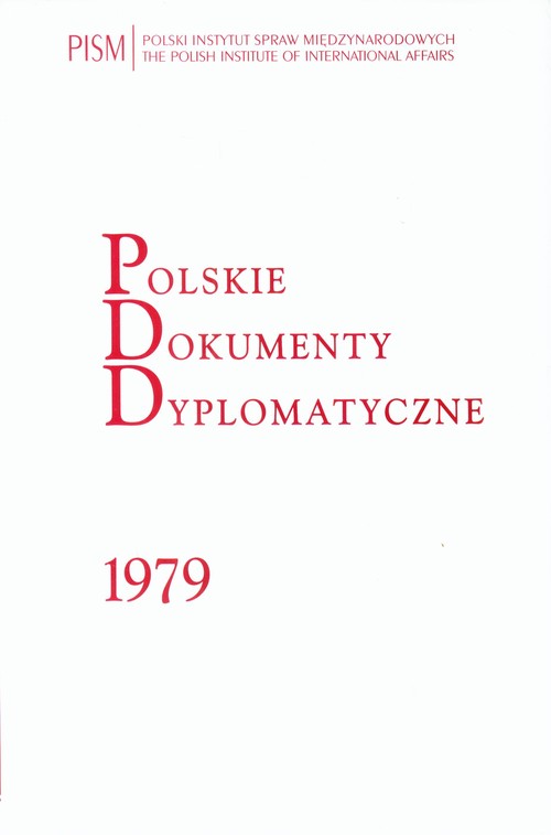 Image of Polskie Dokumenty Dyplomatyczne 1979