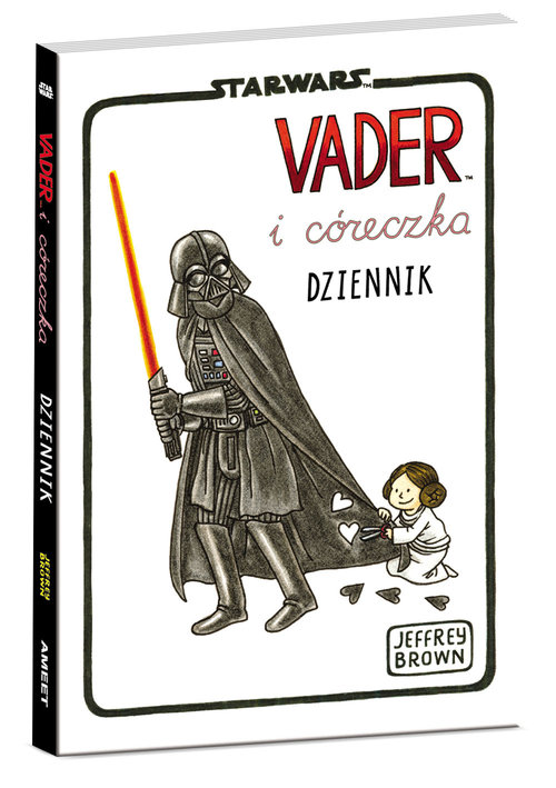 Image of Star Wars Vader i córeczka Dziennik