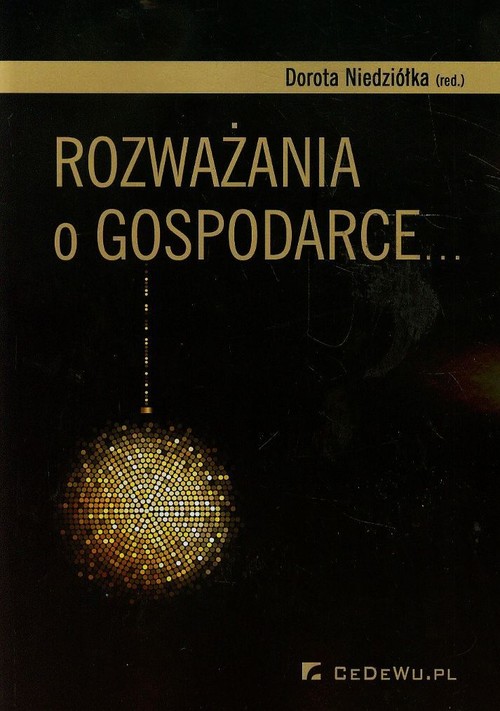 Image of Rozważania o gospodarce