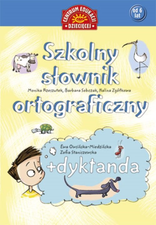 Image of Szkolny słownik ortograficzny + dyktanda