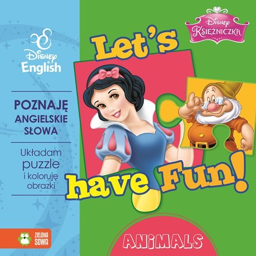 Image of Let's have Fun Animals z puzzlami Księżniczka
