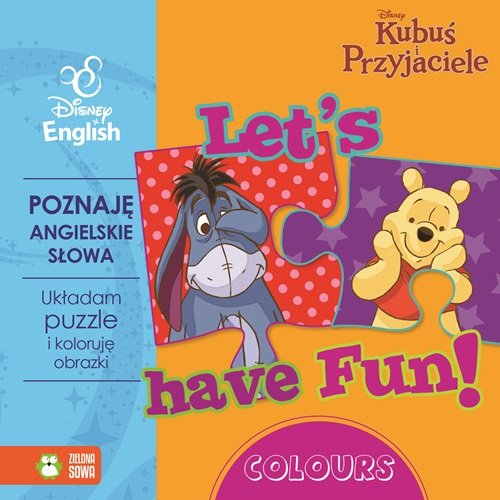 Image of Let's have Fun Colours z puzzlami Kubuś i Przyjaciele
