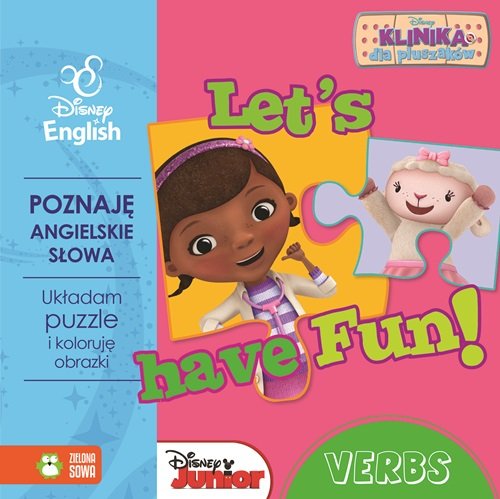 Image of Let's have Fun Verbs z puzzlami Klinika dla pluszaków