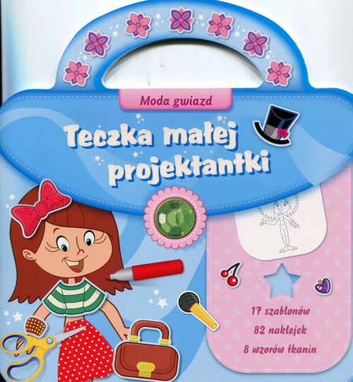 Image of Teczka małej projektantki Moda gwiazd