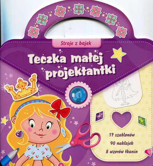Image of Teczka małej projektantki Stroje z bajek