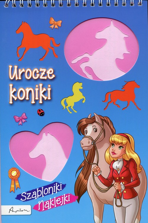 Image of Urocze koniki Szabloniki naklejki