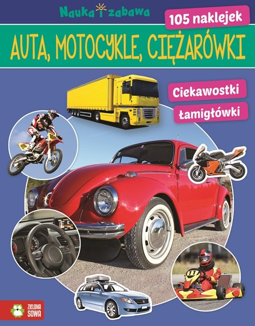 Image of Auta ciężarówki motocykle Nauka i zabawa