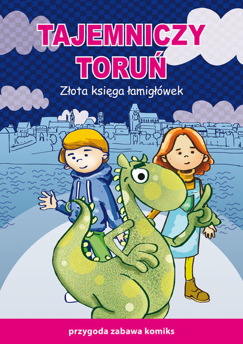 Image of Tajemniczy Toruń Złota księga łamigłówek Przygoda zabawa komiks