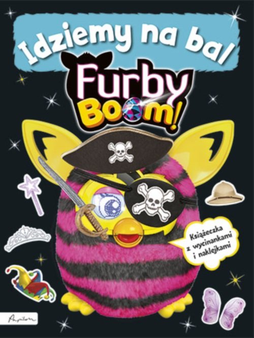 Image of Furby Boom! Idziemy na bal. Książeczka z wycinankami i naklejkami