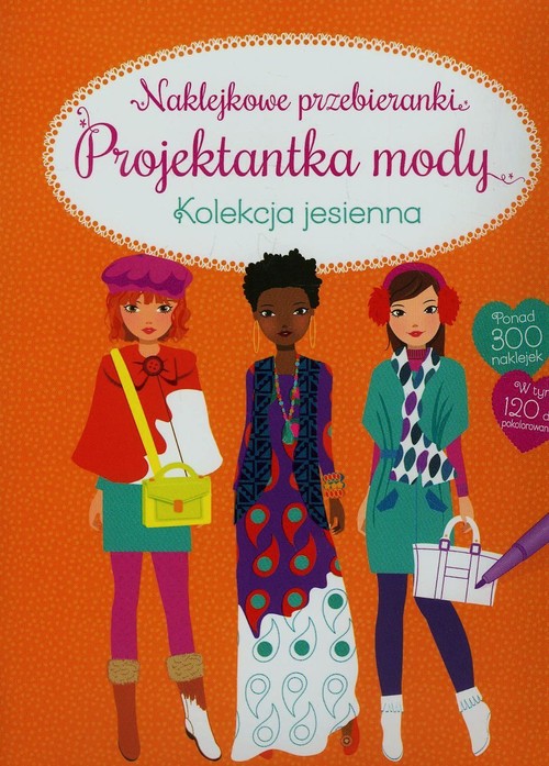 Image of Naklejkowe przebieranki Projektantka mody Kolekcja jesienna
