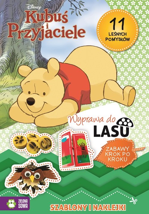 Image of Kubuś i Przyjaciele Wyprawa do lasu Zabawy krok po kroku. Szablony i naklejki