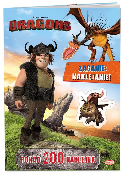 Image of Jeźdźcy Smoków. Zadanie: naklejanie! LAS705