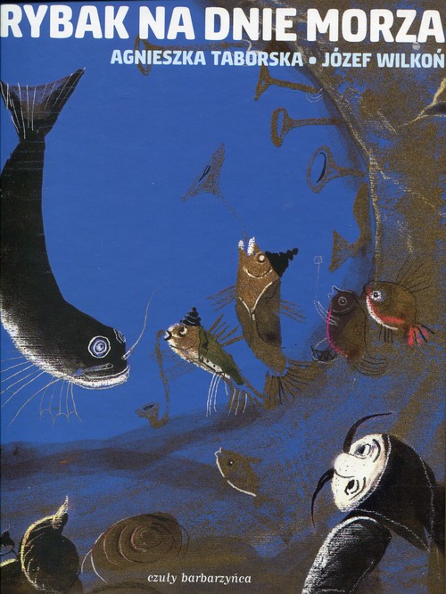 Image of Rybak na dnie morza