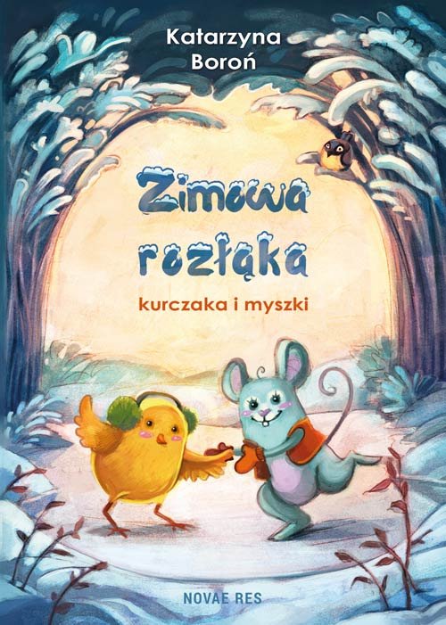 Image of Zimowa rozłąka kurczaka i myszki