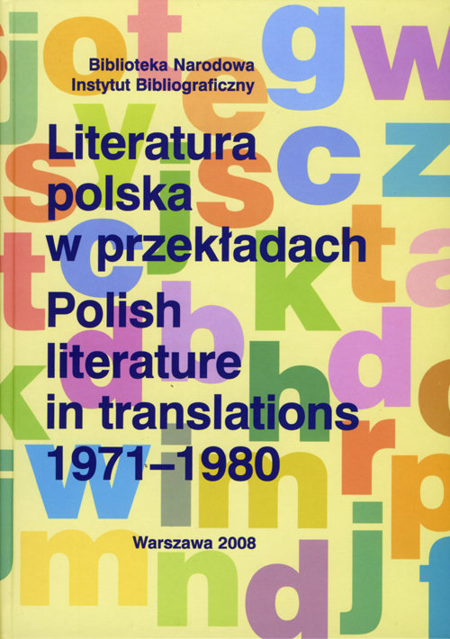 Image of Literatura polska w przekładach 1971-1980