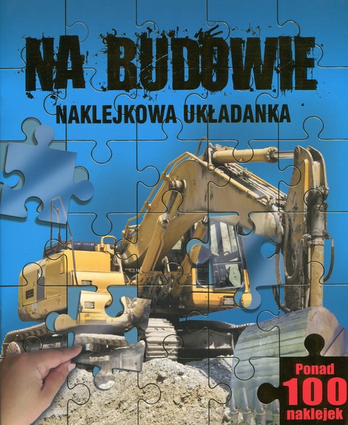 Image of Na budowie Naklejkowa układanka