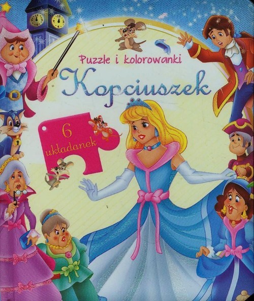 Image of Kopciuszek Puzzle i kolorowanki