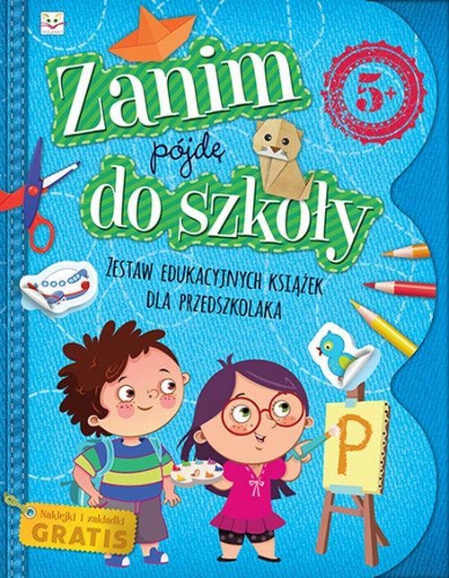 Image of Zanim pójdę do szkoły Zestaw edukacyjnych książek dla przedszkolaka