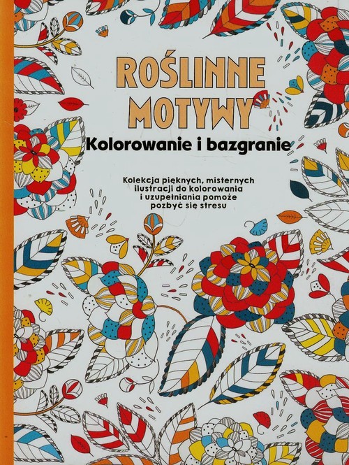 Image of Roślinne motywy Kolorowanie i bazgranie