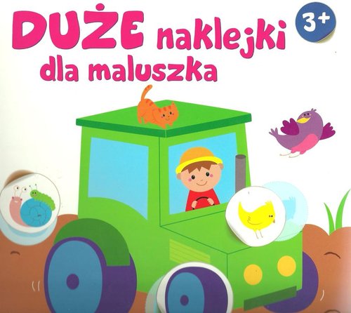 Image of Duże naklejki dla maluszka Traktor