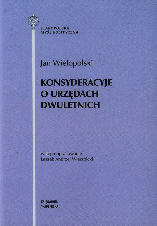 Image of Konsyderacyje o urzędach dwuletnich