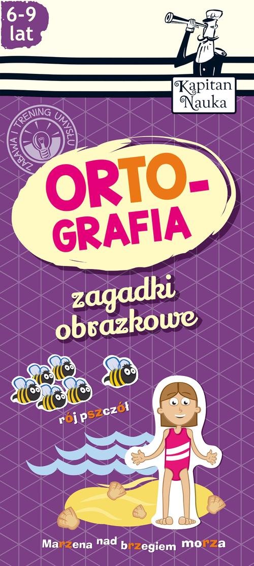 Image of Zagadki obrazkowe Ortografia 6-9 lat