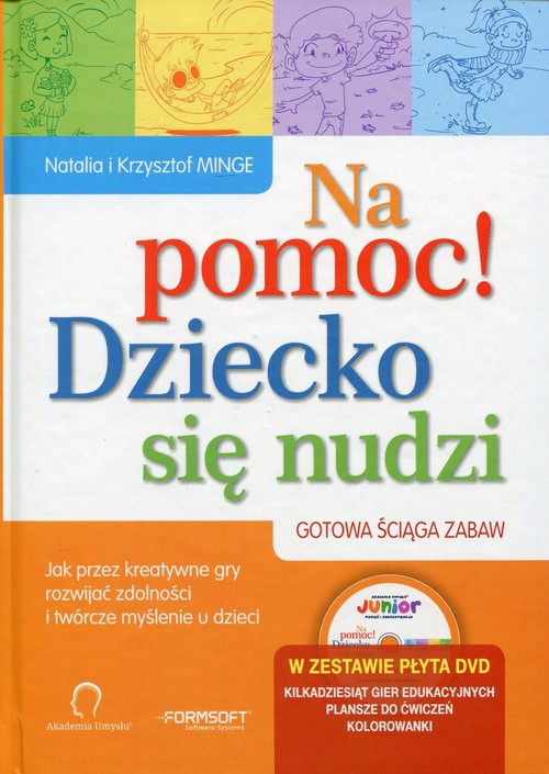 Image of Na pomoc! Dziecko się nudzi z płytą DVD Gotowa ściąga zabaw