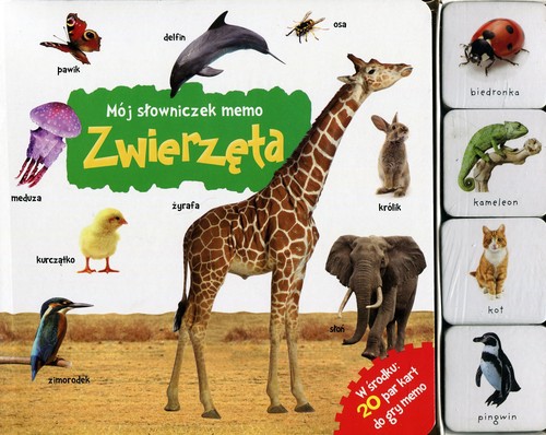 Image of Mój słowniczek memo Zwierzęta