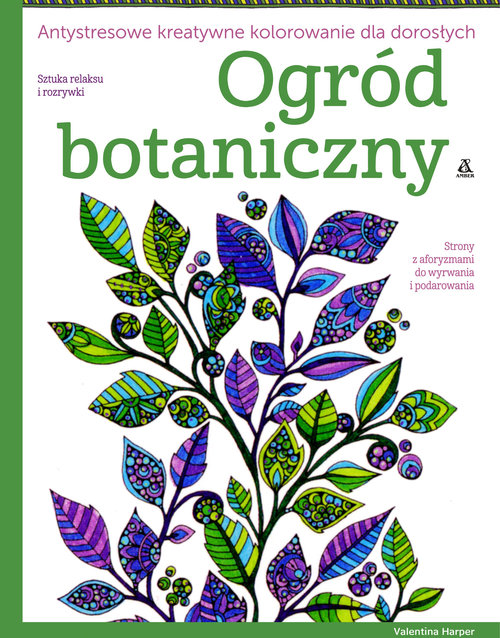 Image of Ogród botaniczny Antystresowe kreatywne kolorowanie dla dorosłych