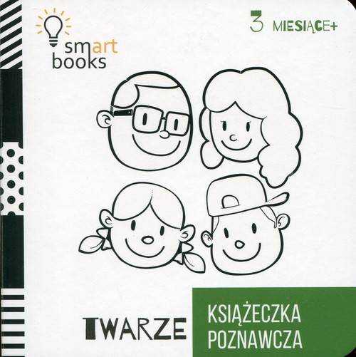 Image of Twarze Książeczka poznawcza 3 miesiące +