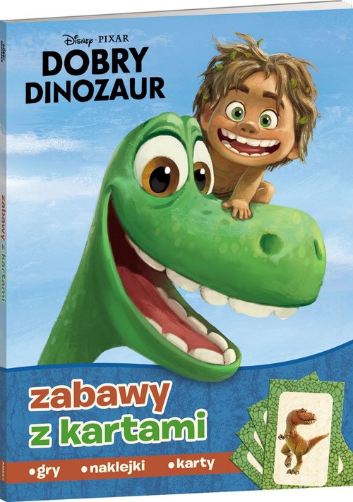 Image of Dobry dinozaur Zadania z kartami