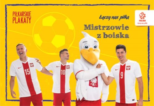 Image of PZPN Mistrzowie z boiska Piłkarskie plakaty do kolorowania