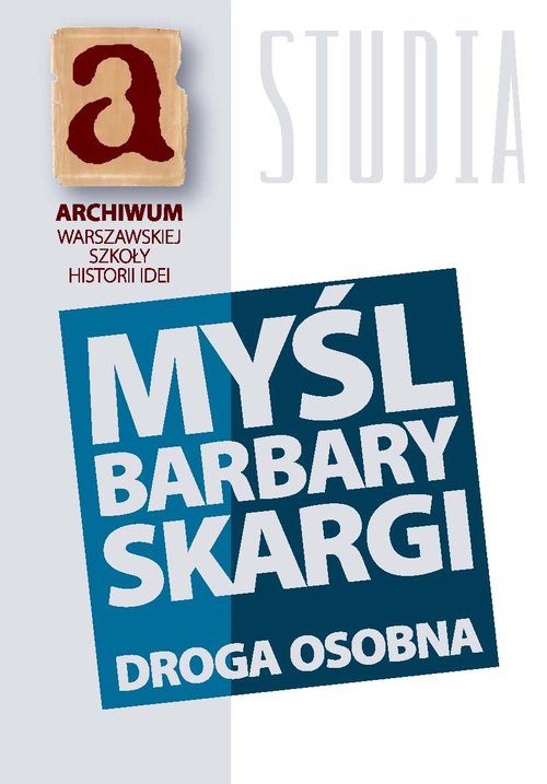 Image of Myśl Barbary Skargi Droga osobna